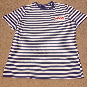 Chemistry Striped Crew Neck T-Shirt